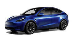 Le Model Y sera équipé d'une batterie à lame avec une autonomie réduite (image : Tesla)