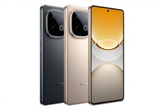 Le Vivo Y300 GT est disponible dans les coloris desert gold et black (Image source : Vivo)
