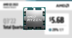 AMD a lancé les processeurs de la série Ryzen 7000 le 30 août. (Source : AMD-édité)