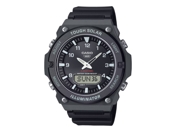 La montre Casio AQ-S820W-1AV. (Source de l'image : Casio)
