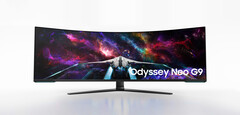 Le nouveau Samsung Odyssey Neo G9 est l'un des premiers moniteurs de jeu 8K et 240 Hz. (Image source : Samsung)