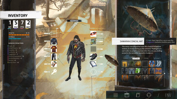 Sur la photo : une capture d'écran du jeu « Disco Elysium - The Final Cut ».