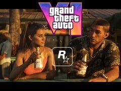 Bannière de GTA 6 avec le logo de Rockstar Games (Source de l'image : Rockstar Games avec modifications)