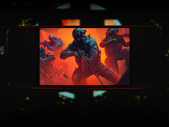 Le pack Multiplayer Madness 2026 comprend neuf jeux et un DLC. En photo : Steam Deck avec l'image de couverture de Phantom Squad.