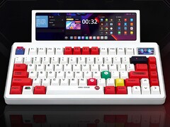 Le nouveau clavier mécanique Kwynex est doté d'un écran tactile