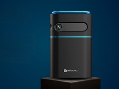 Le projecteur Portronics Pico 12 offre une luminosité de 3 200 lumens. (Source de l'image : Portronics)