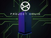 Une bannière montrant un concept de console Xbox Project Helix