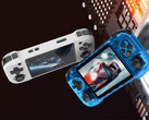 Le R46H est un autre ordinateur de poche rétro horizontal basé sur un chipset Rockchip RK3326 (Image source : Amazon)