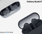 Les Galaxy Buds 3 FE seront disponibles à partir du 5 septembre 2025. Sur la photo : deux couleurs des écouteurs sans fil. (Source de l'image : Samsung - édité)