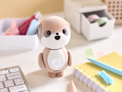 Le robot conversationnel Sharp Poketomo est un compagnon quotidien d&#039;IA qui apprend à vous connaître et vous répond par des conversations personnalisées. (Source de l&#039;image : Sharp)