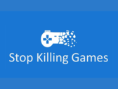 La campagne Stop Killing Games a été lancée pour la première fois en 2024. Sur la photo, le logo de la campagne. (Source de l'image : Stop Killing Games)