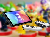 Nintendo a lancé la Switch OLED en octobre 2021 au prix de 350 dollars (source d'image : Nintendo, Ryan Quintal sur Unsplash, édité)