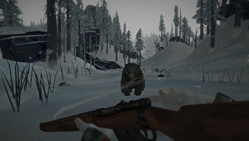 Une image montrant un ours dans The Long Dark.