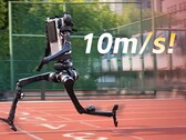 L'humanoïde H1 d'Unitree a atteint une vitesse maximale de 10,1 m/s lors d'un sprint, mais est resté nettement derrière Usain Bolt dans le temps global sur 100 mètres.