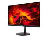Le Nitro XV252QF d'Acer a une apparence discrète, comme beaucoup d'autres moniteurs Nitro XV2. (Source de l'image : Acer)