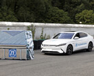 ZF a testé son système de freinage électrique sur un BYD Han EV, mais l'entreprise n'a pas encore confirmé son intention d'installer le système sur des véhicules de série. (Source de l'image : ZF)