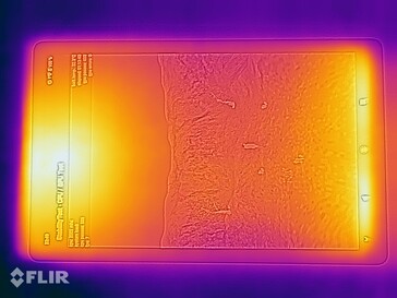 Image thermique - côté supérieur