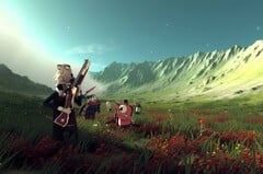 Une capture d'écran de la bande-annonce State of Play de Little Devil Inside (source : PlayStation)