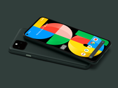 Le Pixel 5a 5G est uniquement disponible dans la couleur Mostly Black. (Image source : Google)
