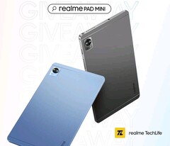 Le Realme Pad Mini. (Source : Realme)