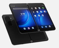 La Surface Duo 3 ne sera probablement introduite qu'en 2023. (Image : Surface Duo 2 via Microsoft)