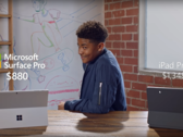 La Surface Pro 7 est-elle "toujours le meilleur choix" ? Cela dépend. (Image via YouTube)