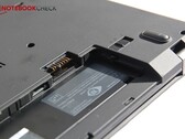 Le compartiment de la batterie externe du Lenovo ThinkPad T480.