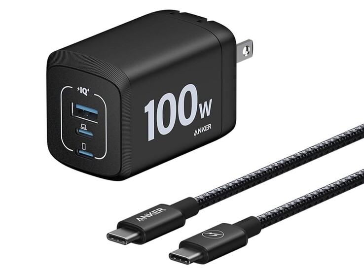 Le chargeur Anker Prime Charger (100W, 3 ports, GaN) Fragment Edition. (Source de l'image : Anker)