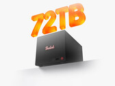 Le ME Pro 370 est proposé à partir d'environ 590 $. Sur la photo : une image promotionnelle du NAS indiquant une capacité de stockage de 72 To.