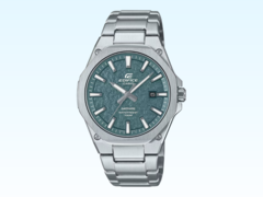 L&#039;EFR-S108DE-3AV (photo) de Casio est l&#039;une des trois nouvelles montres destinées à l&#039;Europe. (Source de l&#039;image : Casio)