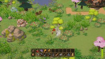Illustration : une capture d'écran du jeu Dragon Shelter.