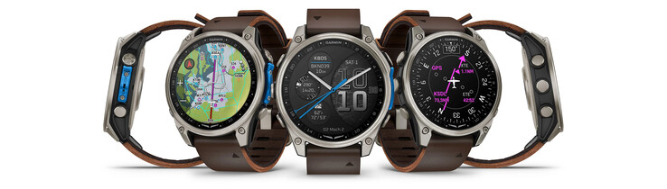 La montre intelligente Garmin D2 Mach 2 47 mm. (Source de l'image : Garmin) 