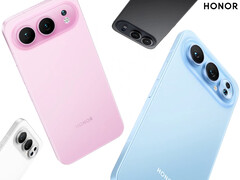 La série Honor 500 sera disponible en quatre couleurs. Photo : les quatre couleurs de la gamme. (Source de l'image : Honor - édité)