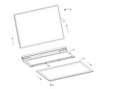 Le nouvel ordinateur portable détachable de Huawei. (Source : OMPI via MySmartPrice)