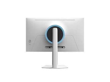 Les deux moniteurs ont une finition blanche et un éclairage RVB à l'arrière. (Source de l'image : Innocn)