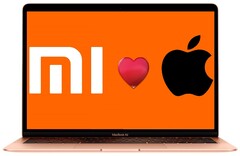 Xiaomi s&#039;est souvent inspiré de Apple pour ses ordinateurs et ses appareils intelligents. (Image source : Apple/Xiaomi/Pinterest - édité)