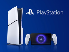 PlayStation Portal à côté de PS5 (Image source : Sony PlayStation avec modifications)