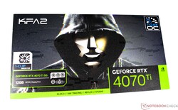 Test de KFA2 GeForce RTX 4070 Ti SG : le produit a été gracieusement fourni par KFA2 Allemagne