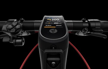 La trottinette électrique Segway Max G3 Plus est équipée d'un écran couleur pour la navigation.