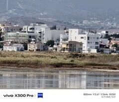 Vivo X300 Pro avec un téléconvertisseur de 800 mm