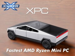 Le mini PC Xyber XPC est logé à l'intérieur d'une réplique de Cybertruck Tesla. (Source de l'image : Xyber)