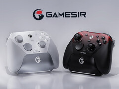 GameSir vendra le G7 Pro en deux couleurs, avec les stations d'accueil correspondantes. (Source de l'image : GameSir)