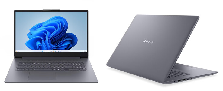 L'IdeaPad Slim 3i 17IWC11 dans sa finition Luna Grey.