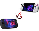 Images officielles du Legion Go 2 et du MSI Claw A8. (Source de l'image : Lenovo &amp; MSI - édité)