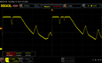 Scintillement PWM (100 % de luminosité)