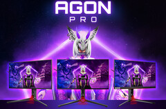 Les nouveaux moniteurs Agon Pro d&#039;AOC ont tous des panneaux de 27 pouces et sont conçus pour les joueurs compétitifs. (Image source : AOC)
