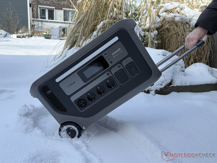 Fonction trolley de l'Anker Solix F3000