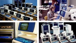 Le design est inspiré du clavier Data General Dasher des années 1970 (Source de l'image : Atomic)