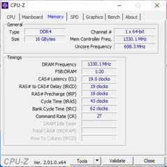 Mémoire CPU-Z