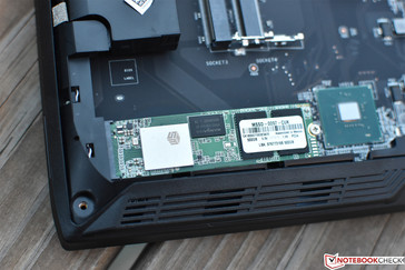 MSI GT63 Titan 8RG-046 - Le SSD M.2 interne.
